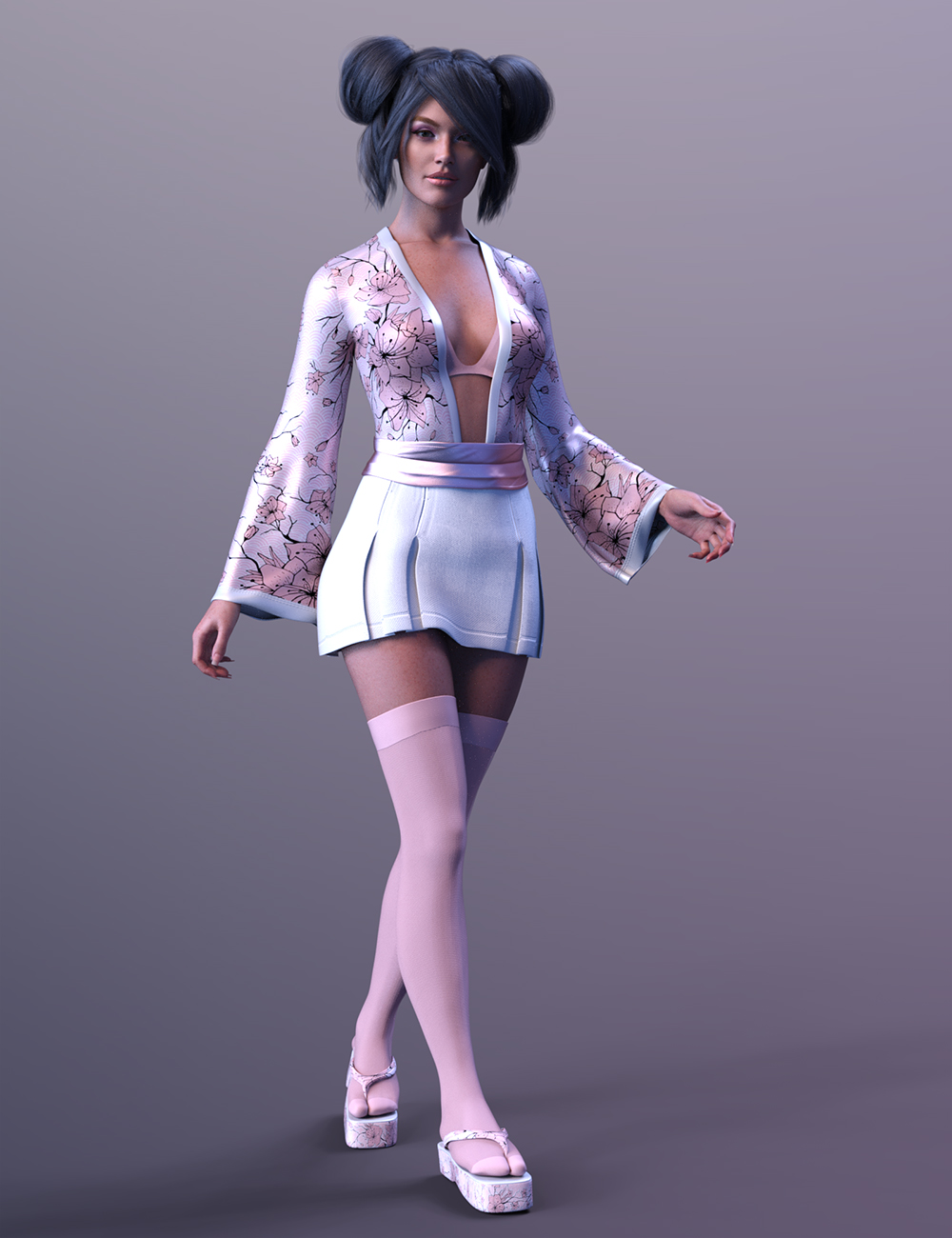 DForce X Fashion Kimono Style Set For Genesis 9 (Reupload)